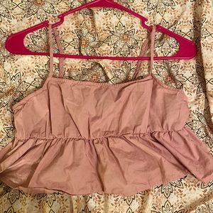 cropped cami top